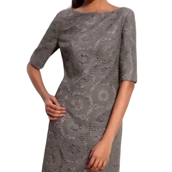 adrianna papell crochet lace dress Adrianna Papell